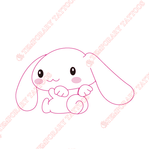 Rabbit Customize Temporary Tattoos Stickers NO.8959